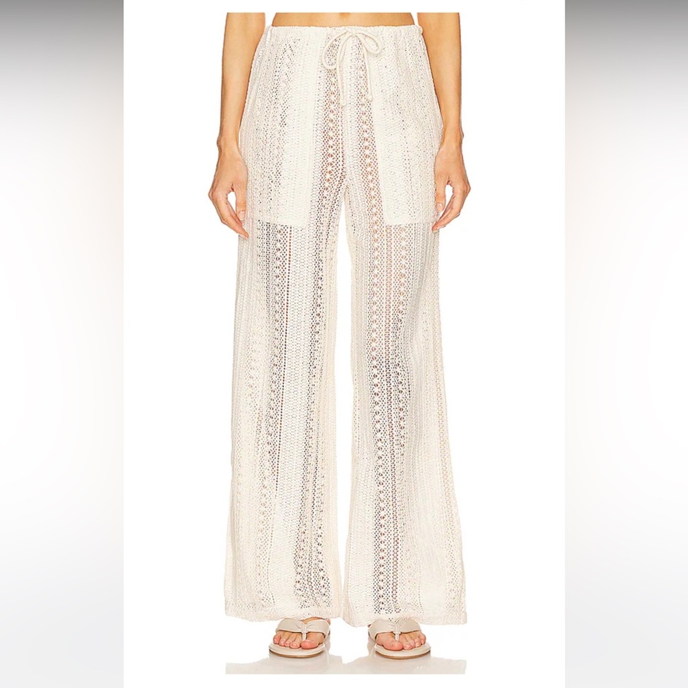 NEVER WORN - L’Academie by Marianna Arabelle Pant in Ivory